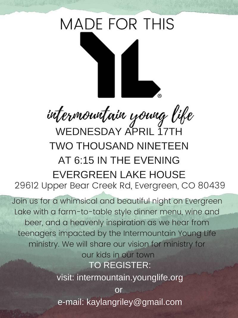 Made For This Intermountain Young Life