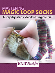 Mastering Magic Loop Socks Knit Knook Conifer