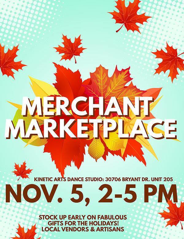Merchant Marketplace Evergreen Kinetic Arts Dance Studio November 2017