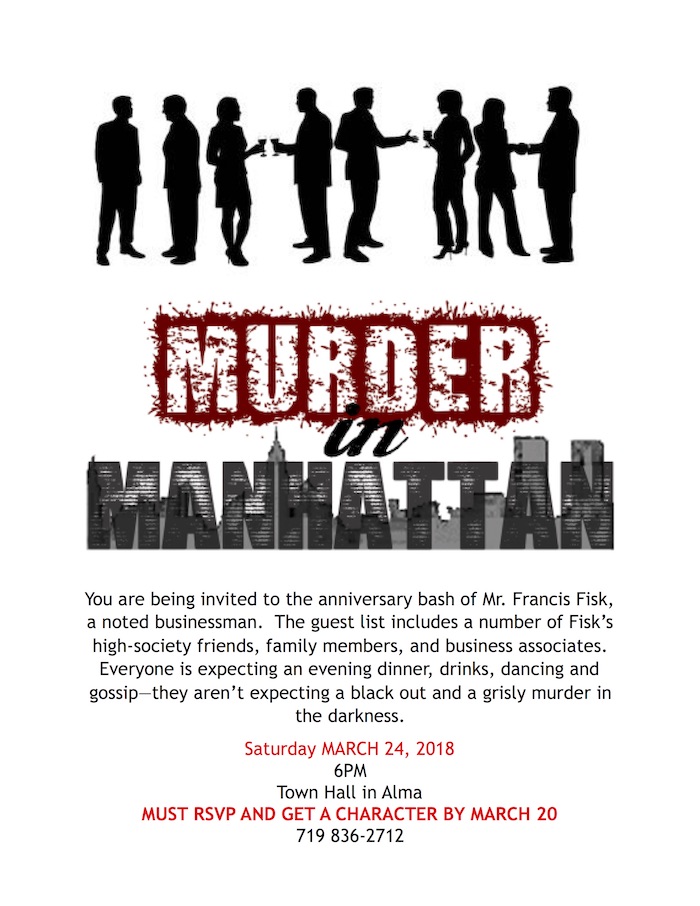 Murder in Manhattan Dinner Mystery Alma Foundation