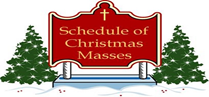 OLTP Schedule of Christmas Masses