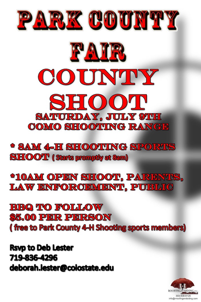 Park County Fair County Shoot Como Colorado