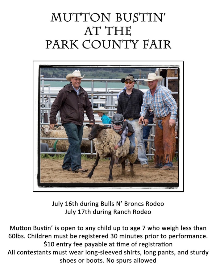 Park County Fair Mutton Bustin