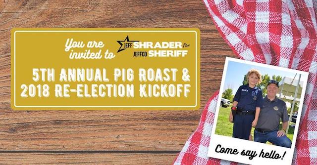 Pig Roast Sheriff Jeff Shrader Kickoff Campaign