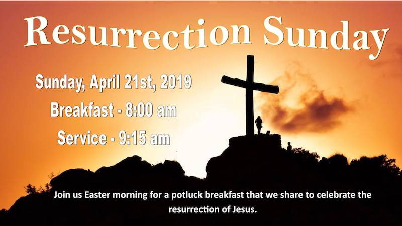 Resurrection Sunday 2019 Mountain High Chapel Easter Service