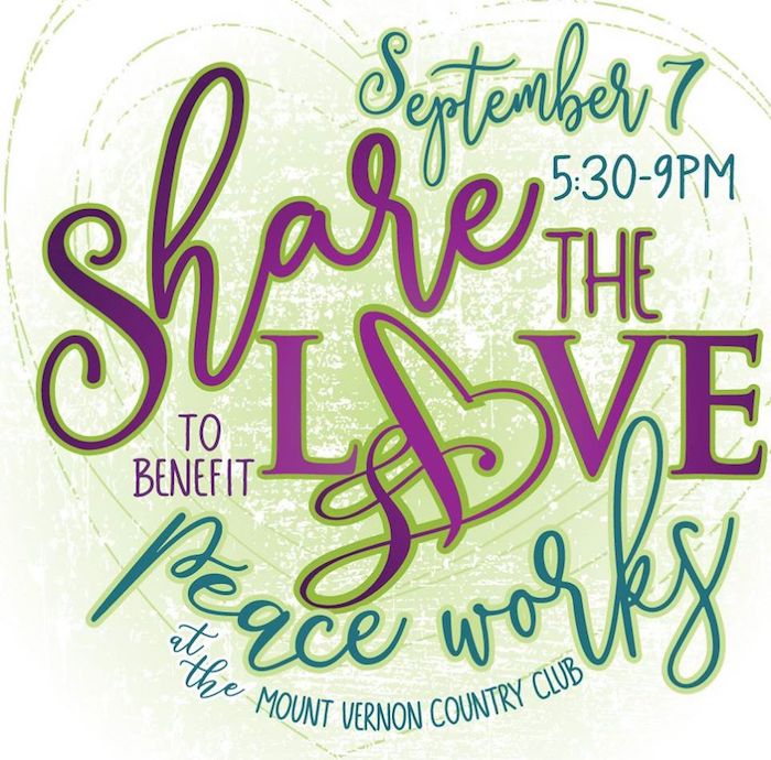 Share the Love to benefit Peaceworks Women of Evergreen Business