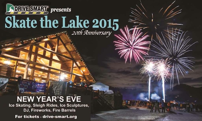 Skate the Lake 2015 Evergreen Colorado New Years Eve