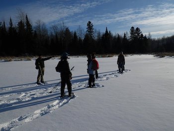 Snowshoeing with the Ladies