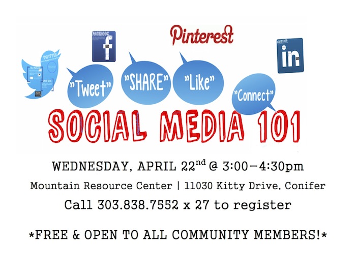 Social Media 101 Flyer April 2015