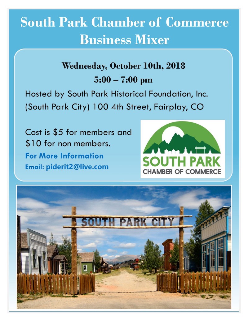 South Park Chamber of Commerce October 2018 Mixer