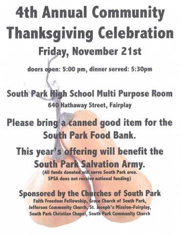 South Park Community Thanksgiving