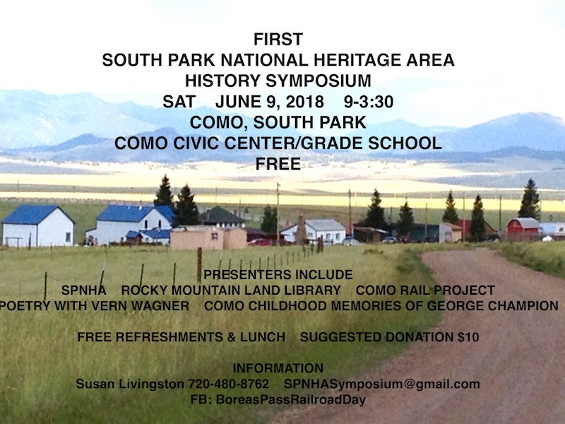 South Park National Heritage Area History Symposium June 9