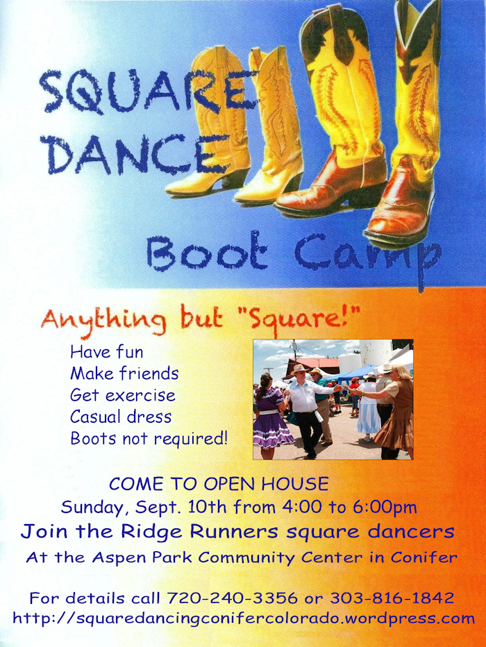 Square Dance Boot Camp Ridge Runners