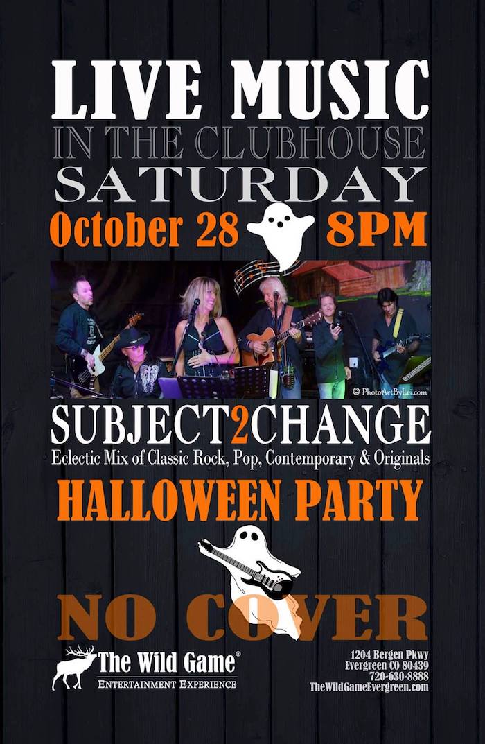 Subject2Change Halloween Party Wild Game