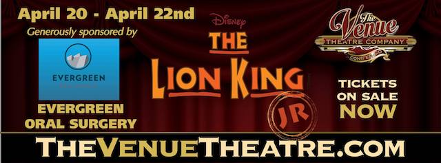The Venue Theatre Company presents The Lion King Jr