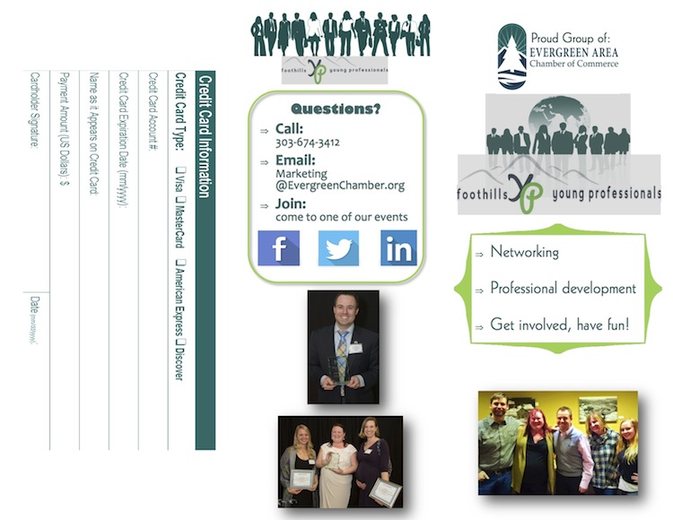 Young Professionals Networking Group Brochure Pg2 Evergreen Chamber