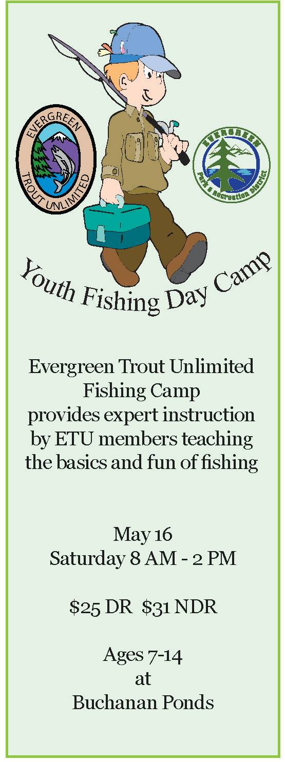 Evergreen Park and Recreation District Youth Fishing Day Camp 