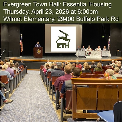Evergreen Town Hall April 2026