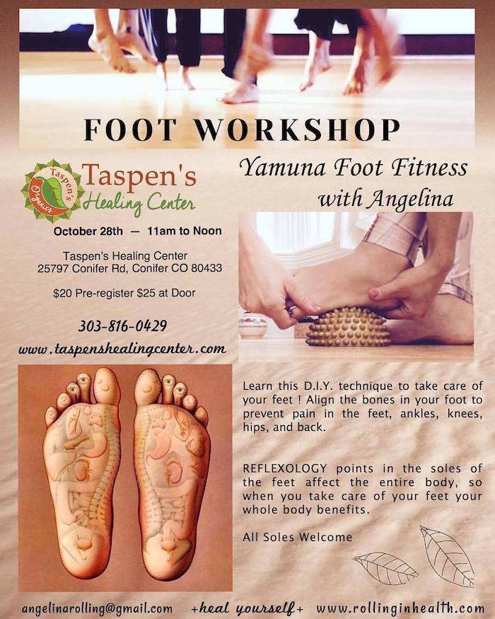 Taspens Healing Center Foot Workshop