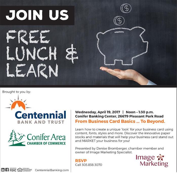 Free Lunch and Learn Centennial Bank Image Marketing Specialists