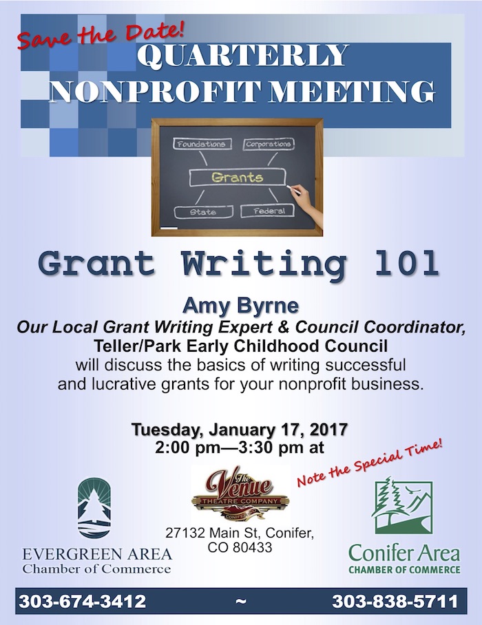 Grant Writing 101 Quarterly Nonprofit Meeting