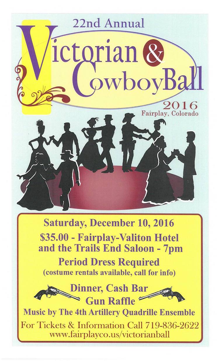 22nd Annual Victorian Cowboy Ball Fairplay CO