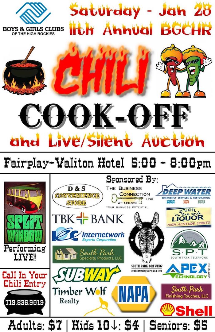 Boys and Girls Club High Rockies Fairplay Chili CookOff 2017