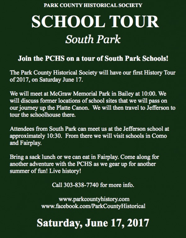 Park County Historical Society School Tour