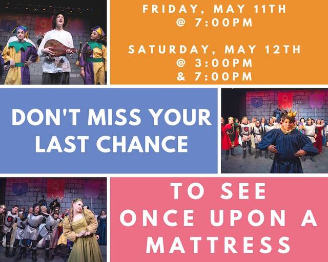 Once Upon a Mattress StageDoor Theatre 2018