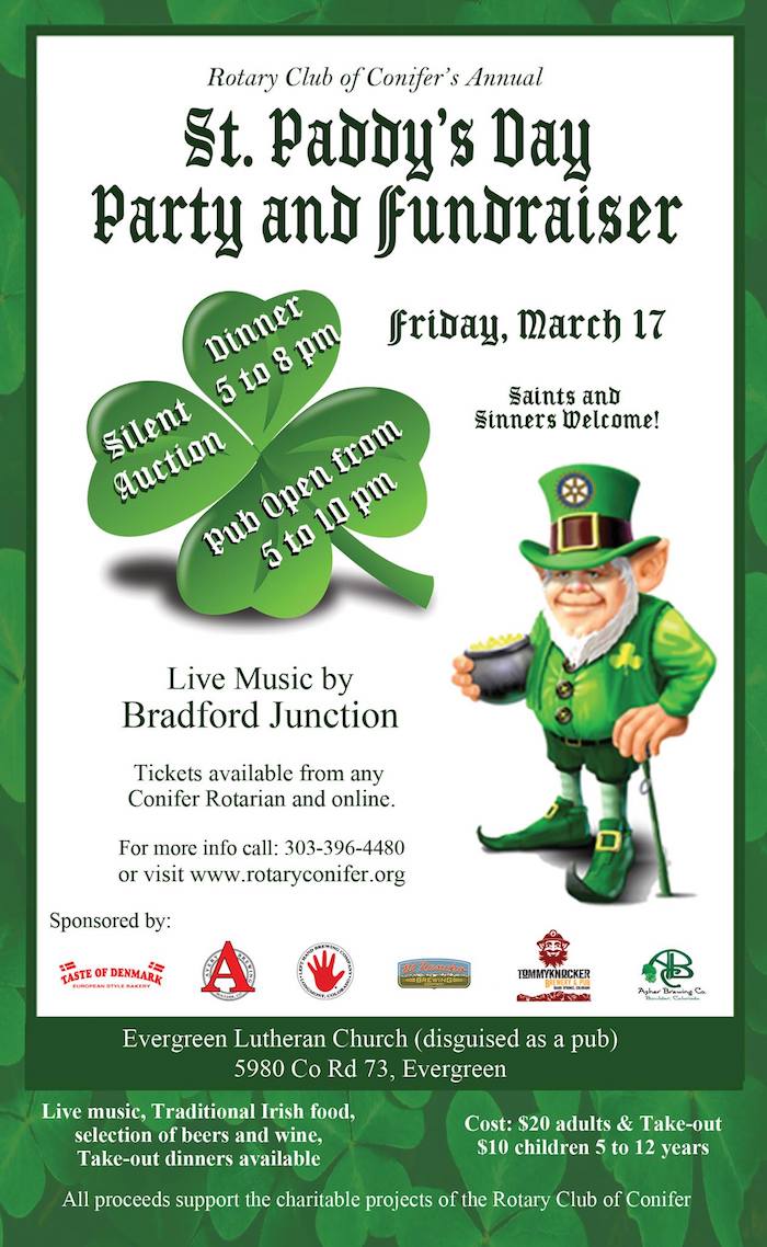 Rotary Club of Conifer St Paddys Day Fundraiser