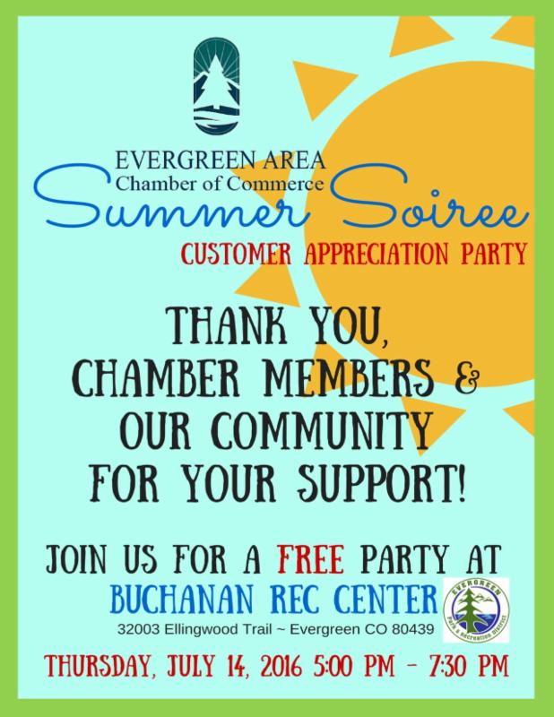 Evergreen Chamber of Commerce Summer Soiree