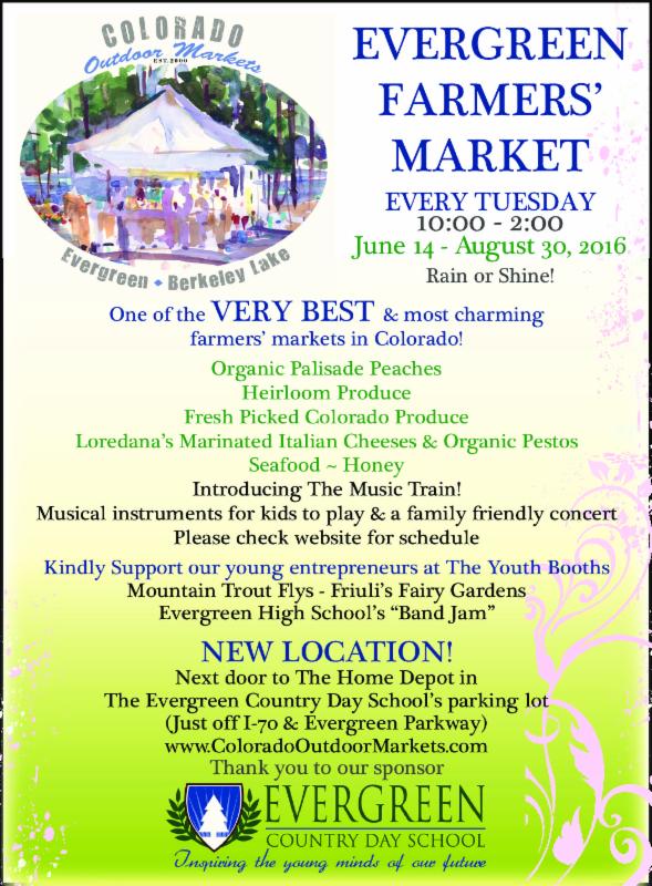 Evergreen Farmers Market 2016