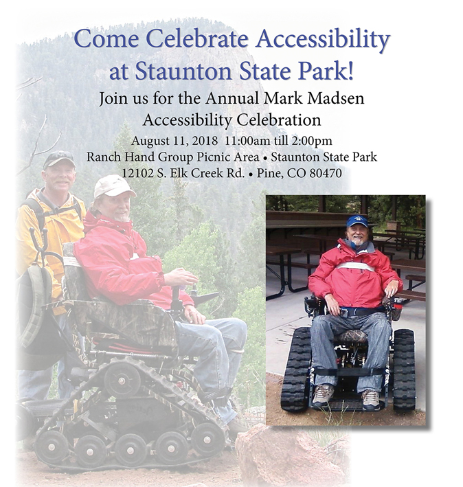 Mark Madsen Accessibility Celebration Day Flyer 2018