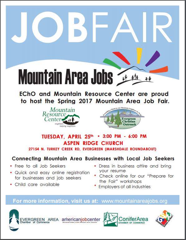 Mountain Area Job Fair Spring 2017