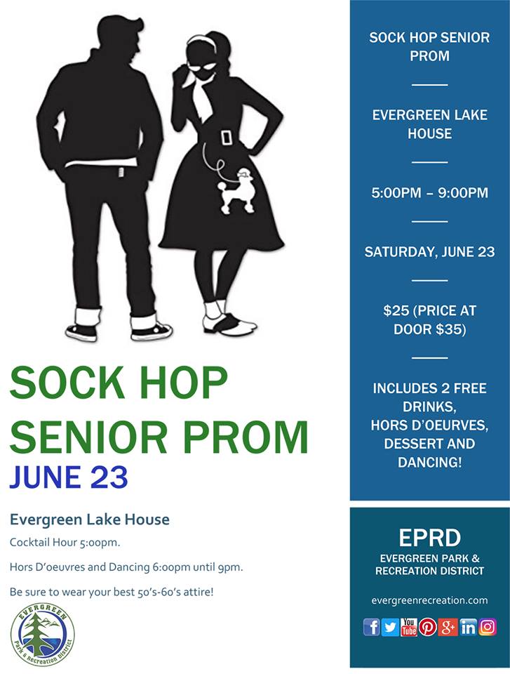 EPRD Sock Hop Senior Prom June 23 2018