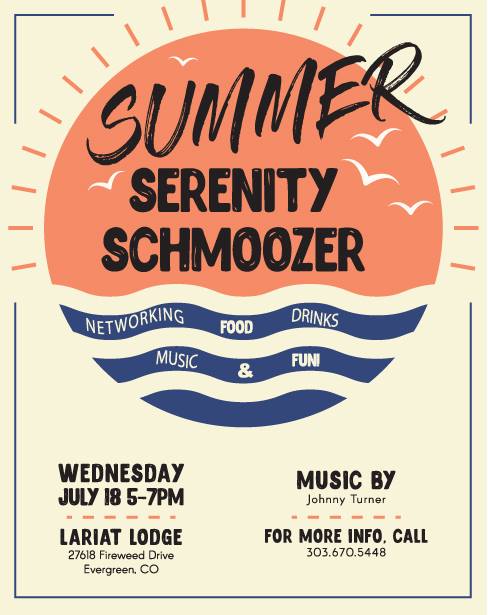 Colorado Serenity Magazine Summer 2018 Schmoozer