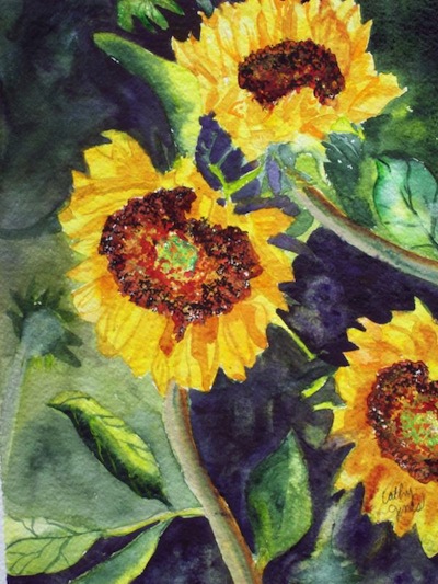 Painting Flowers in Watercolor with Cathy Jones