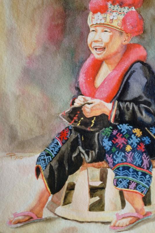 Watercolor Portraits with Pixie Glore Center for the Arts Evergreen