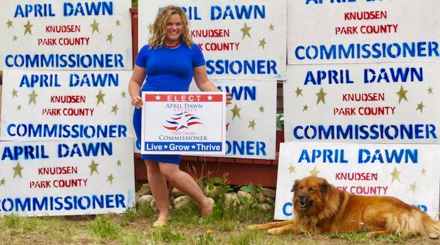 April Dawn Knudsen for Park County Commissioner Hartsel Meet N Greet October 2018
