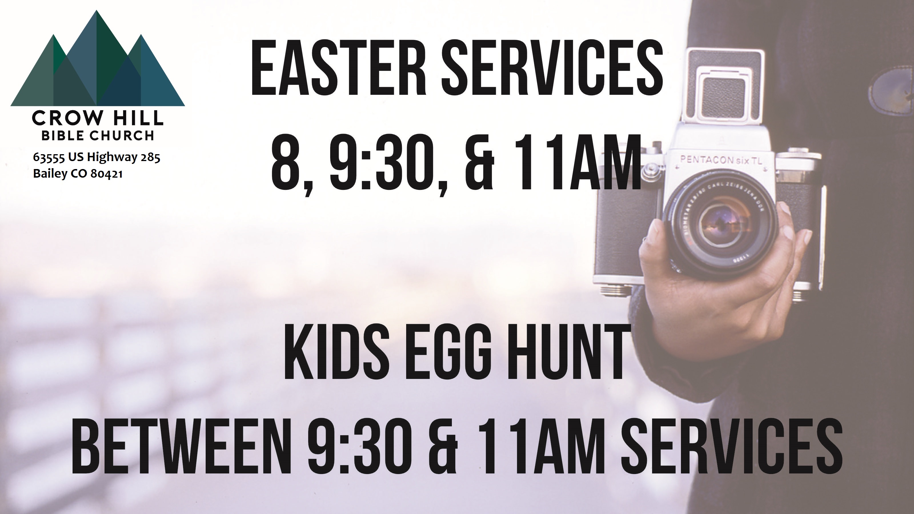 CHBC EasterServices 2018 external