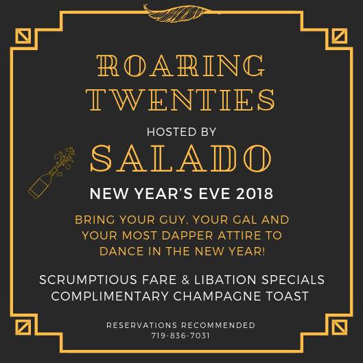 Roaring Twenties New Years Eve Salado Restaurant Fairplay CO