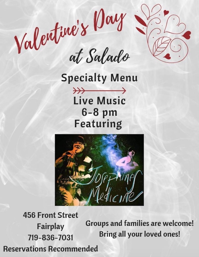 Valentines Day Dinner and Live Music at Salado