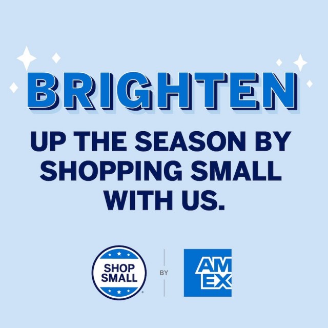 Small Business Saturday Shop Local by American Express
