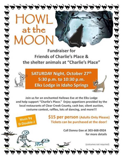 howl at the moon for friends of charlie's place 2018 