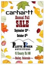 Carhartt Annual Fall Sale at Platte River Outfitters.jpg