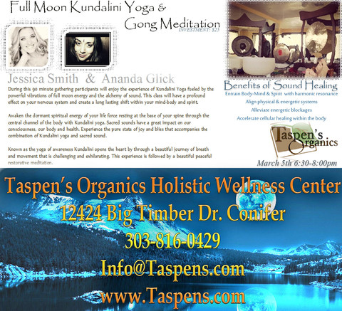 kundalini taspens organics wellness center meditation