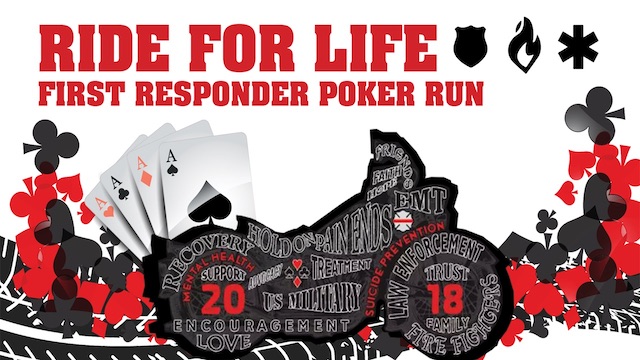 poker ride for life 1023 Foundation First Responders mental health support