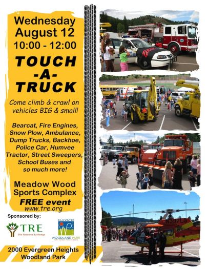 touch a truck 2015 the resource exchange woodland park colorado
