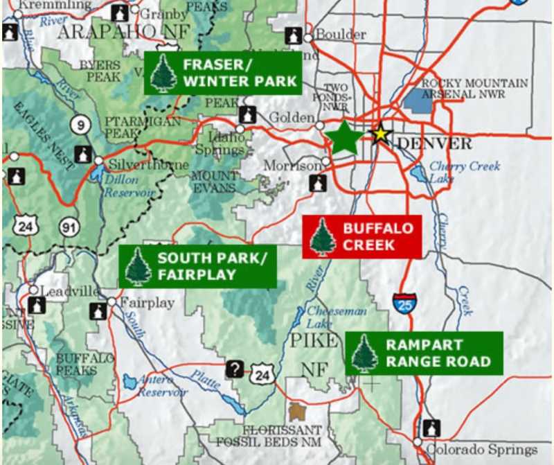 Christmas Tree Permits Now Available! 2016 South Platte Buffalo Creek